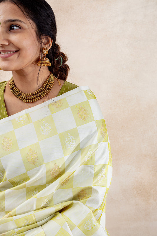 Hamsayukta - Kanjivaram silk saree