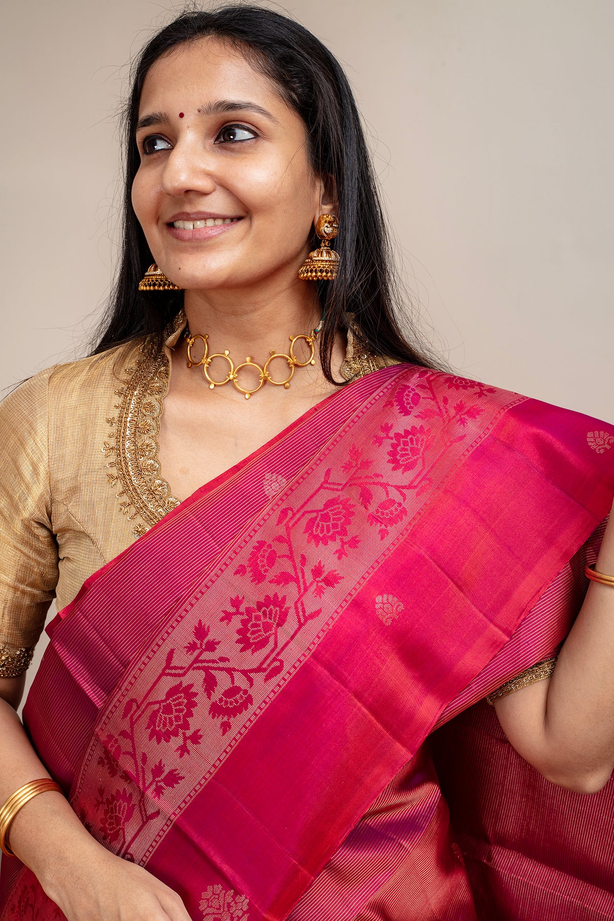 Shivtara - Lightweight Silk Saree