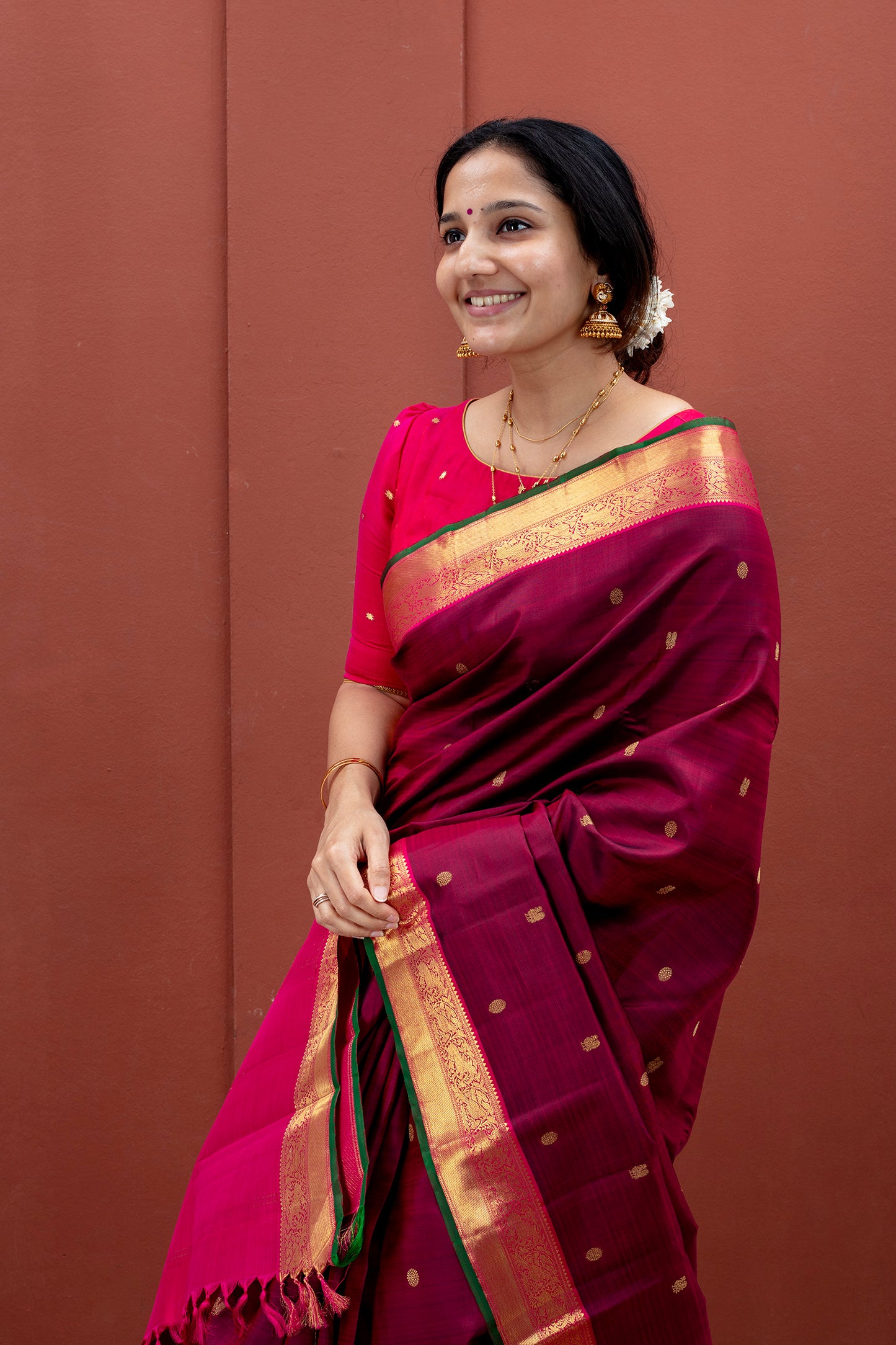 Hamsadhwani - Kanjivaram silk saree