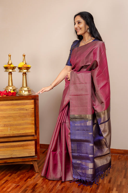 Sarvodhara - Lightweight silk saree