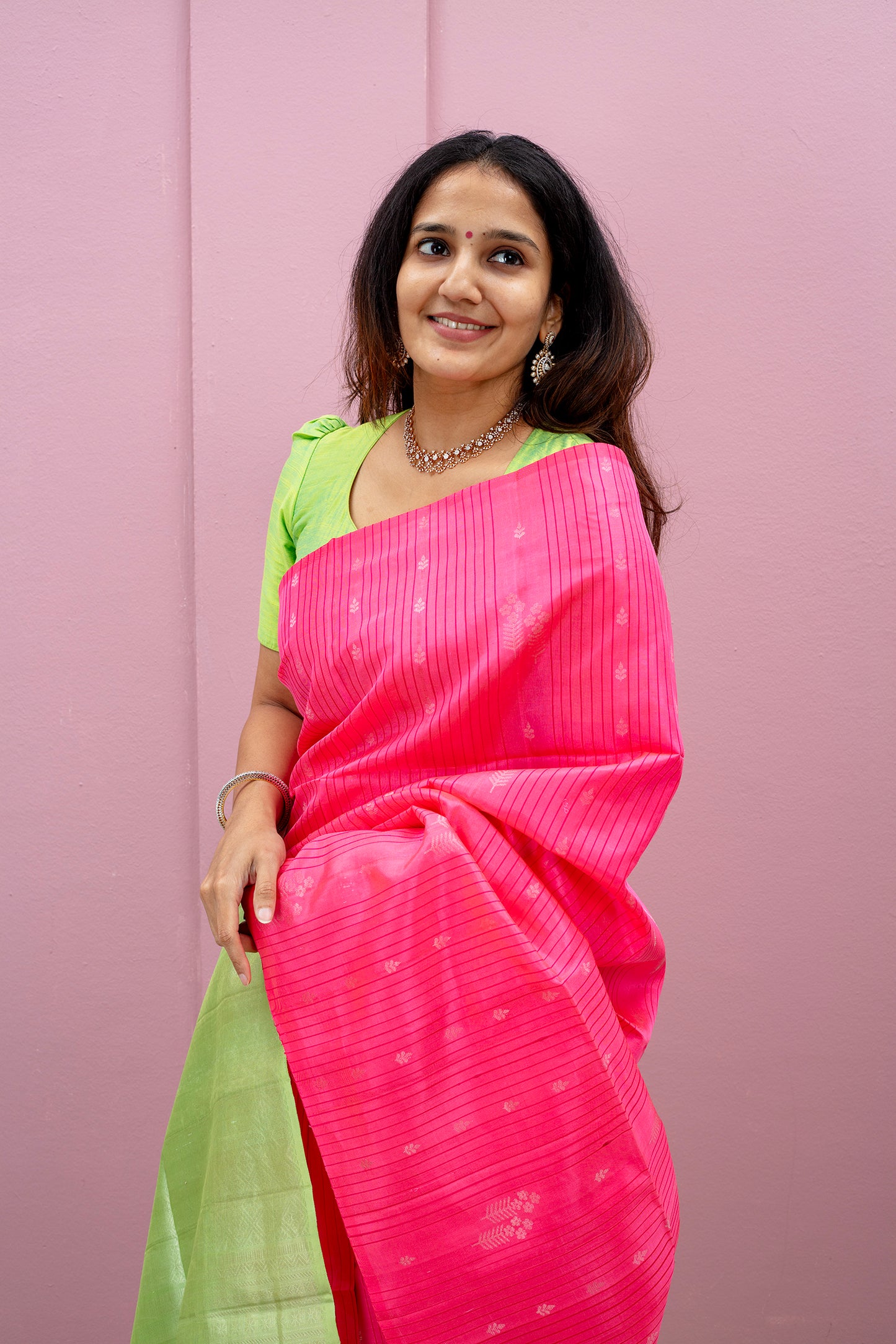 Bhairavi - Lightweight silk saree