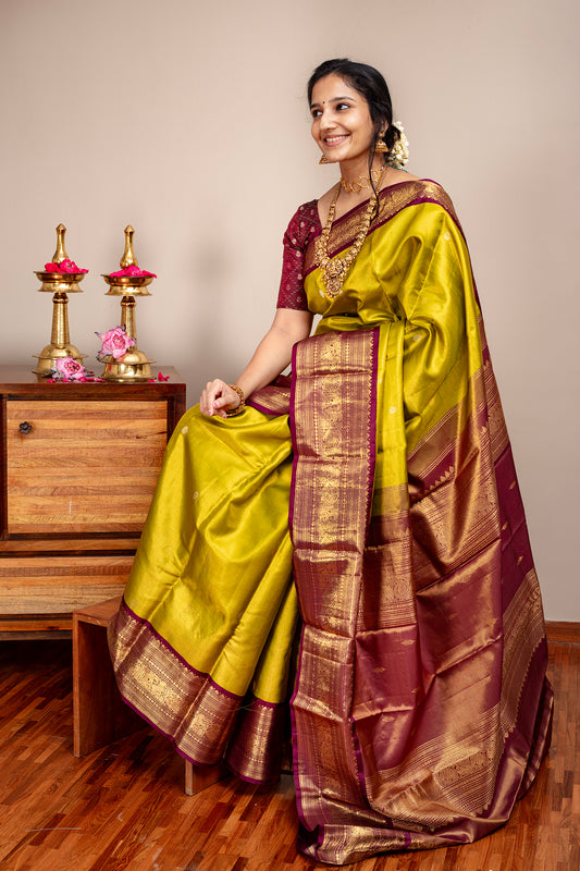 Annapakshi - Kanjivaram silk saree