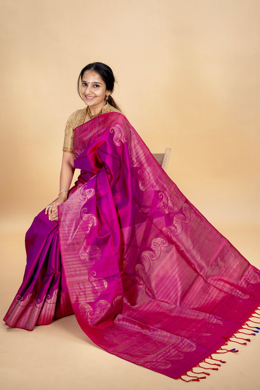 Rajatamaya - Lightweight Silk Saree