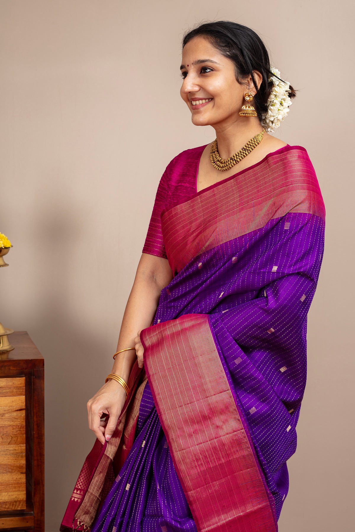 Hamsah - Lightweight Silk Saree