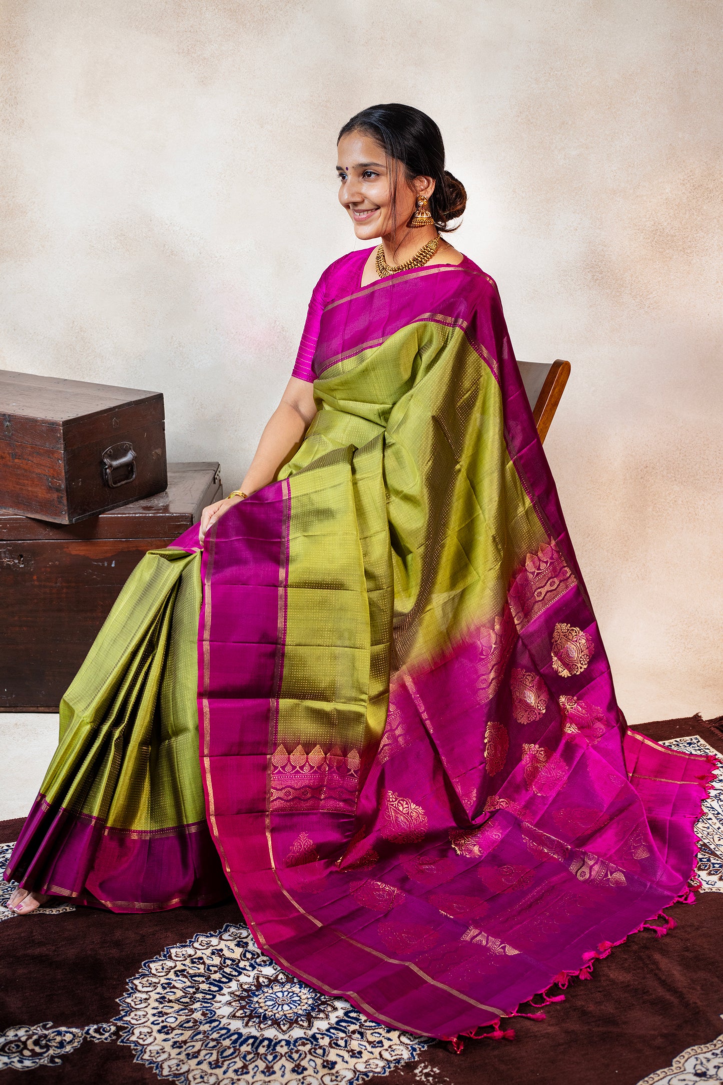 Geethika - Lightweight Silk Saree