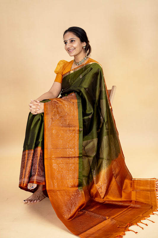 Tulsi - Lightweight silk saree