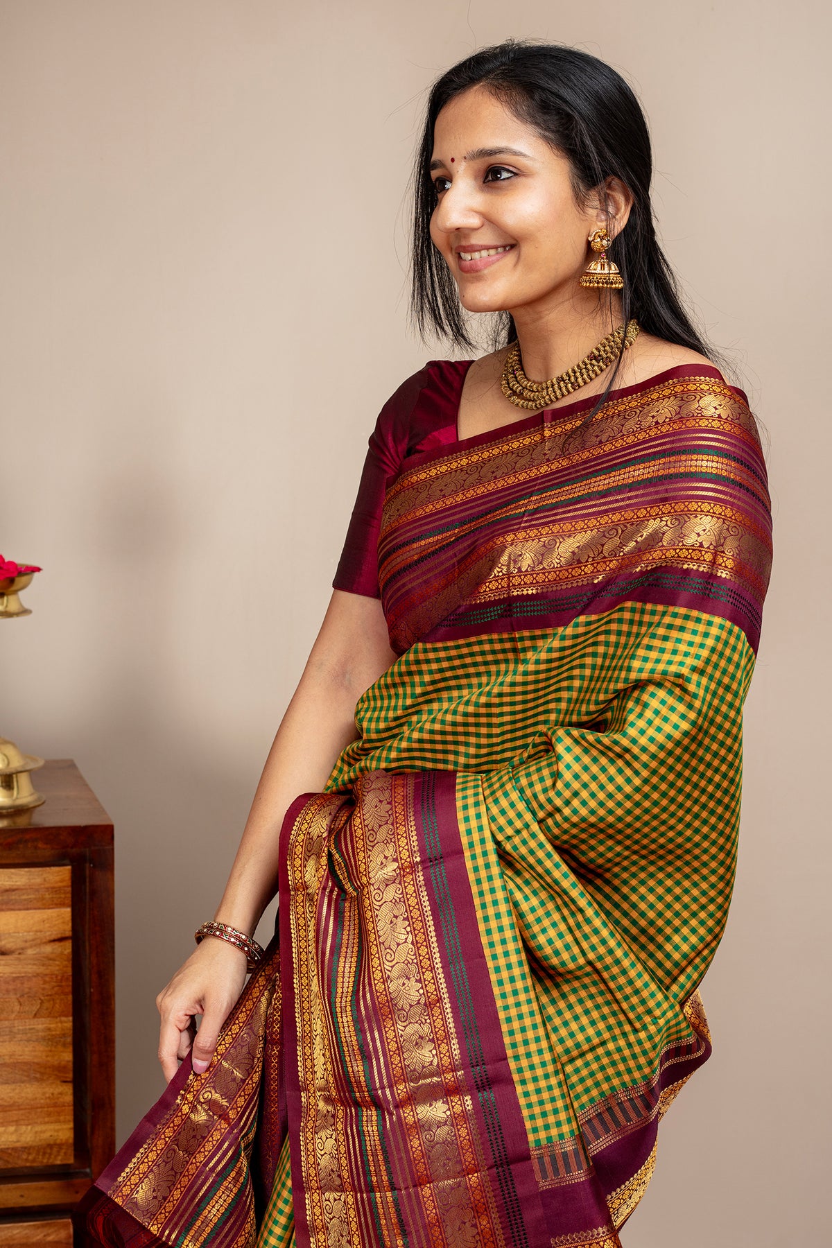 Chinmayee - Kanjivaram silk saree