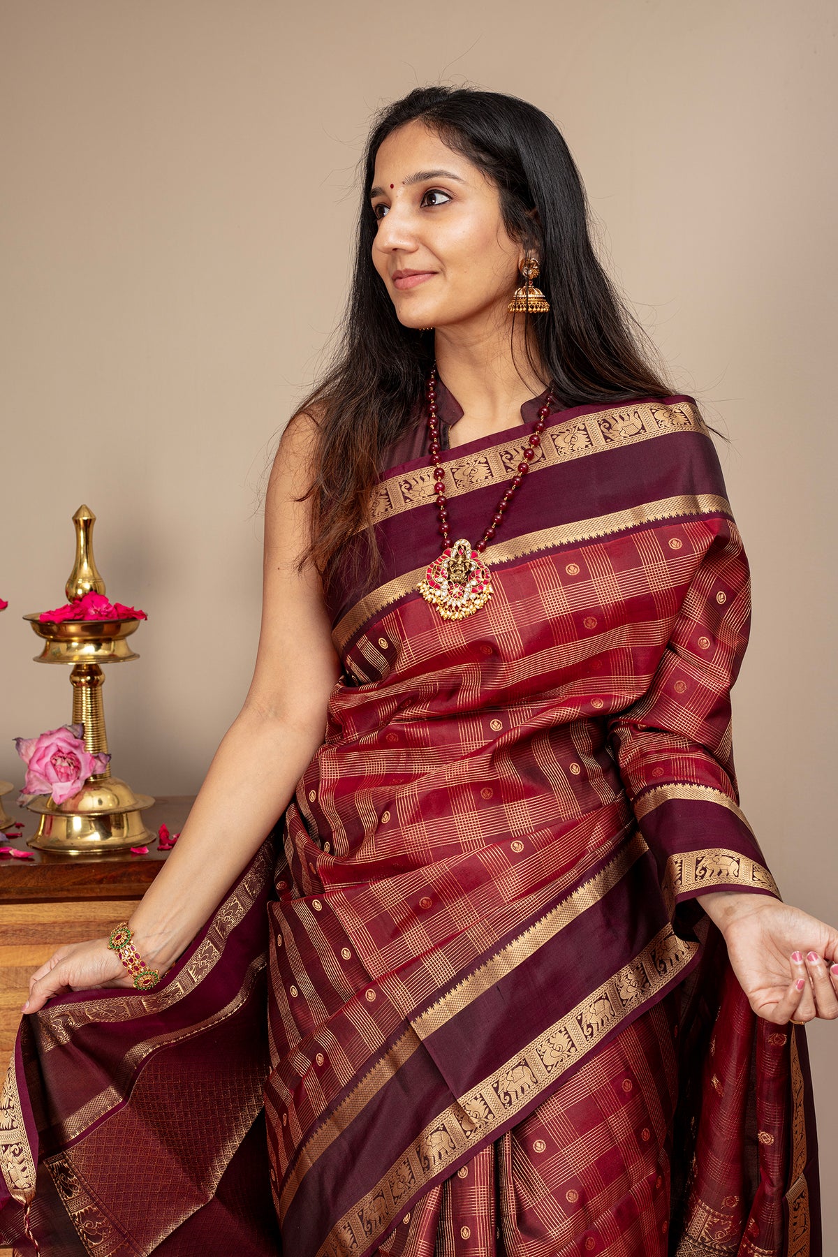 Parambriya - Lightweight Silk Saree