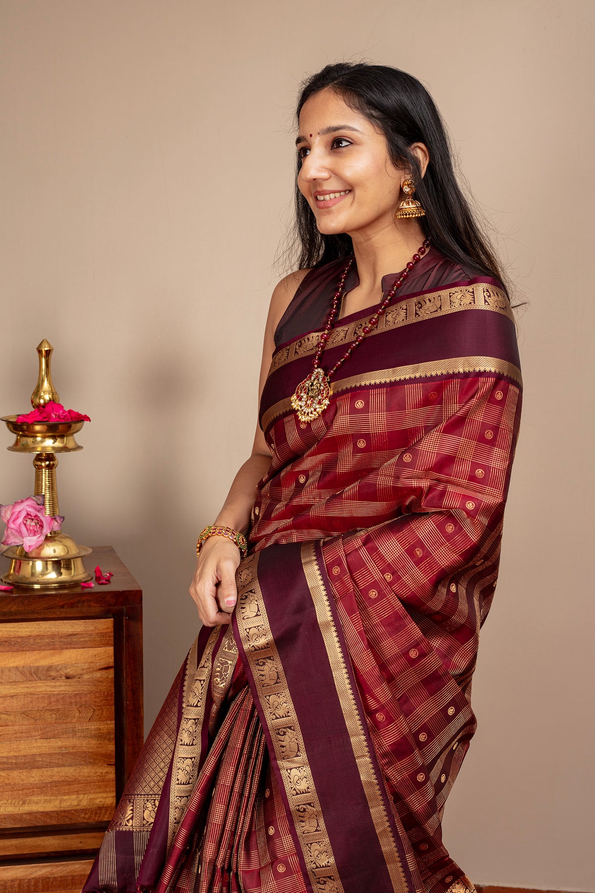 Parambriya - Lightweight Silk Saree