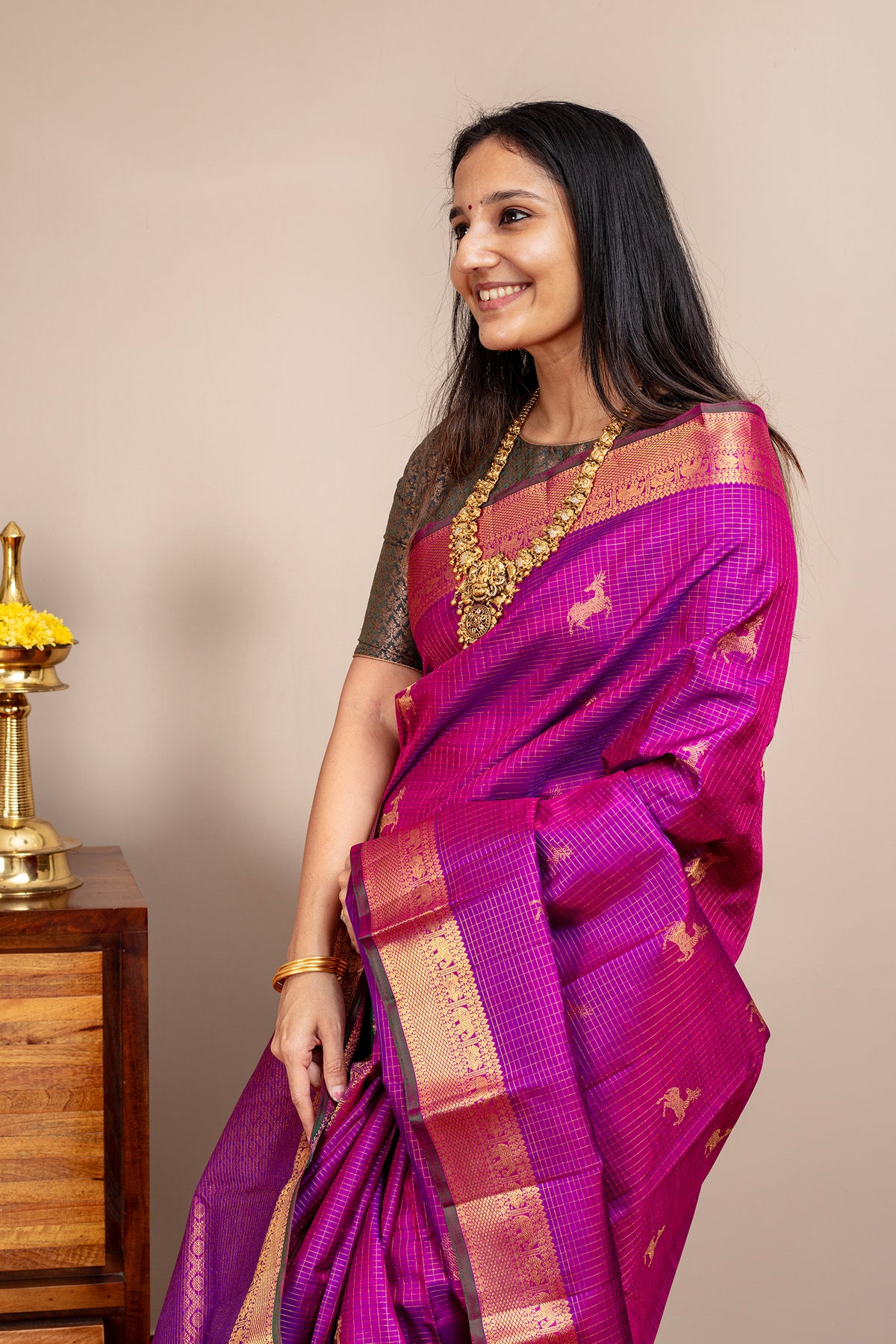 Yaazhini - Kanjivaram silk saree
