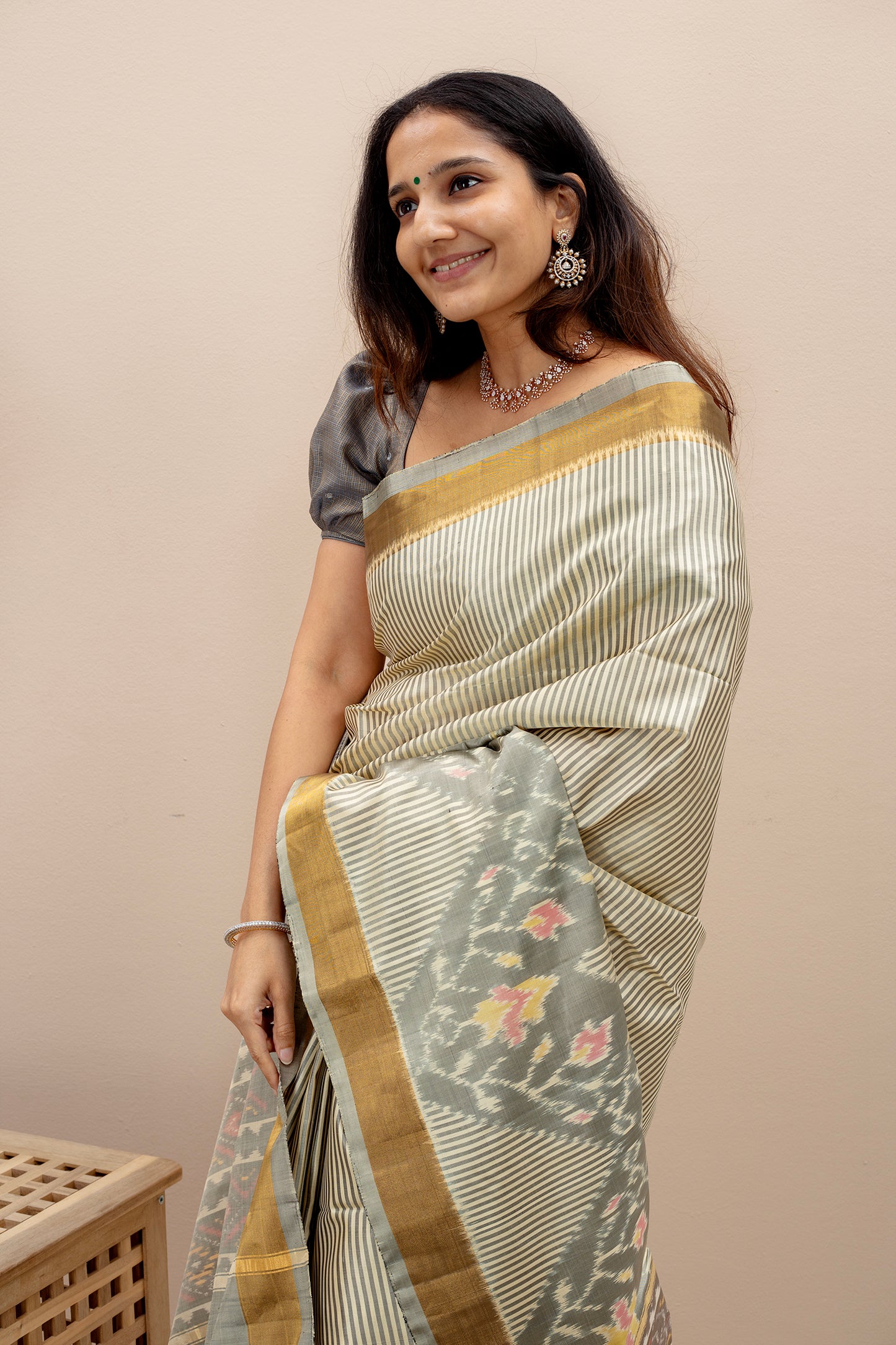 Omkara - Lightweight silk saree