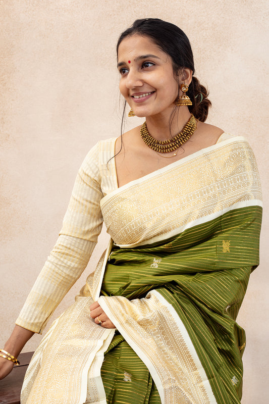 Vaaranam Aayiram - Kanjivaram silk saree