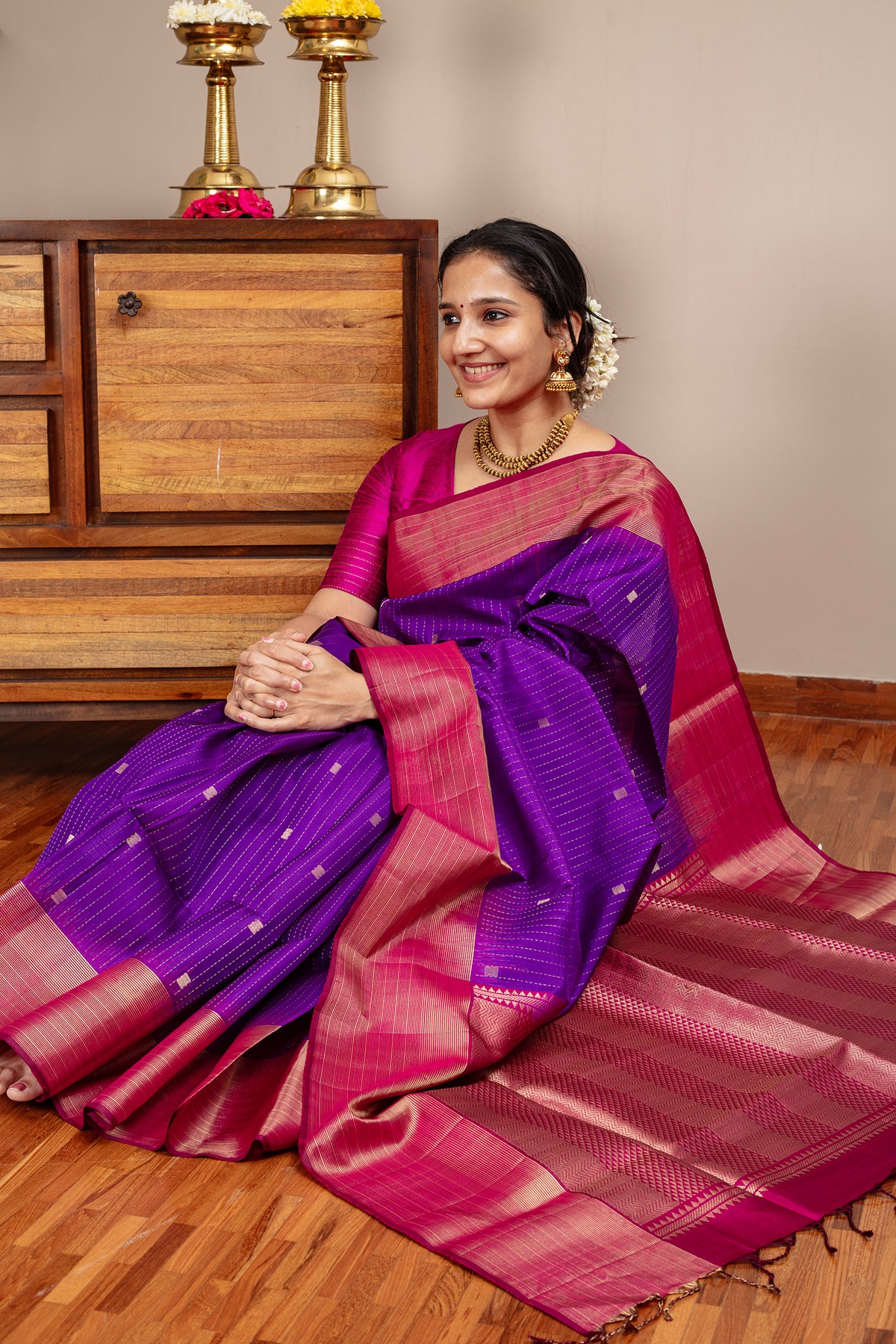 Hamsah - Lightweight Silk Saree