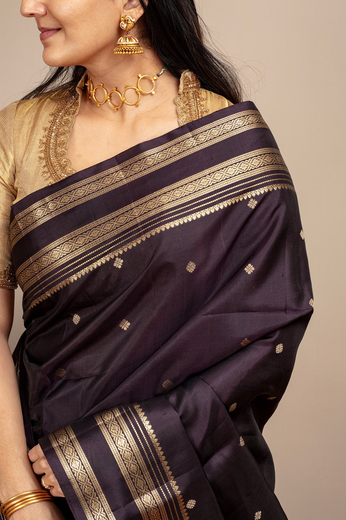 Kramuka Varna - Lightweight Silk Saree