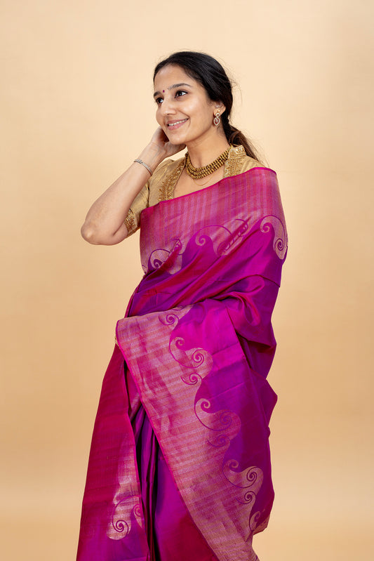 Rajatamaya - Lightweight Silk Saree