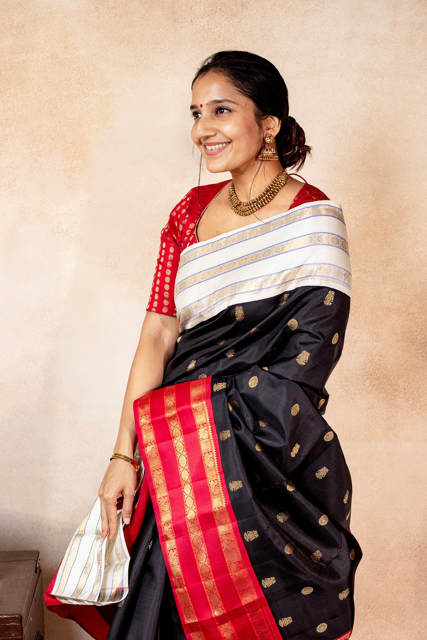 Bhramhotsavam - Kanjivaram silk saree