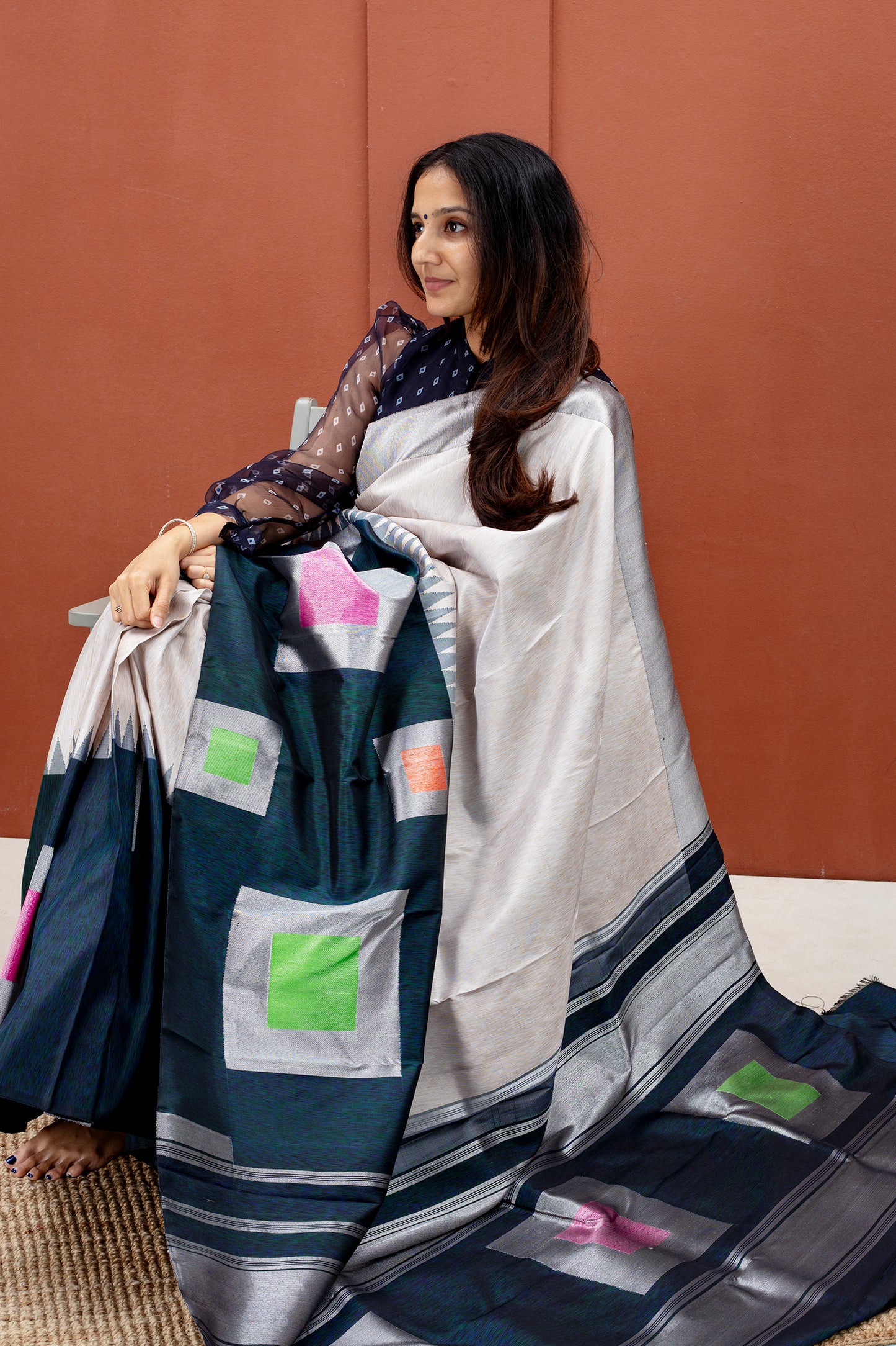 Swarasagara - Kanjivaram silk saree