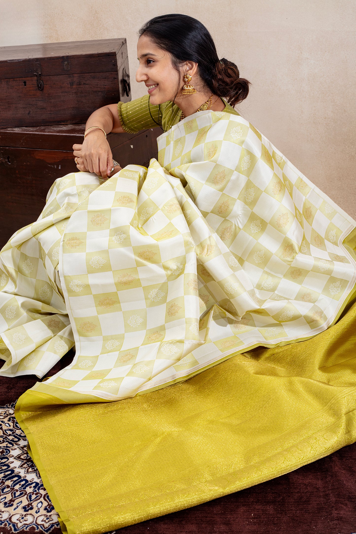 Hamsayukta - Kanjivaram silk saree