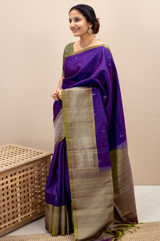 Navarasa - Lightweight silk saree