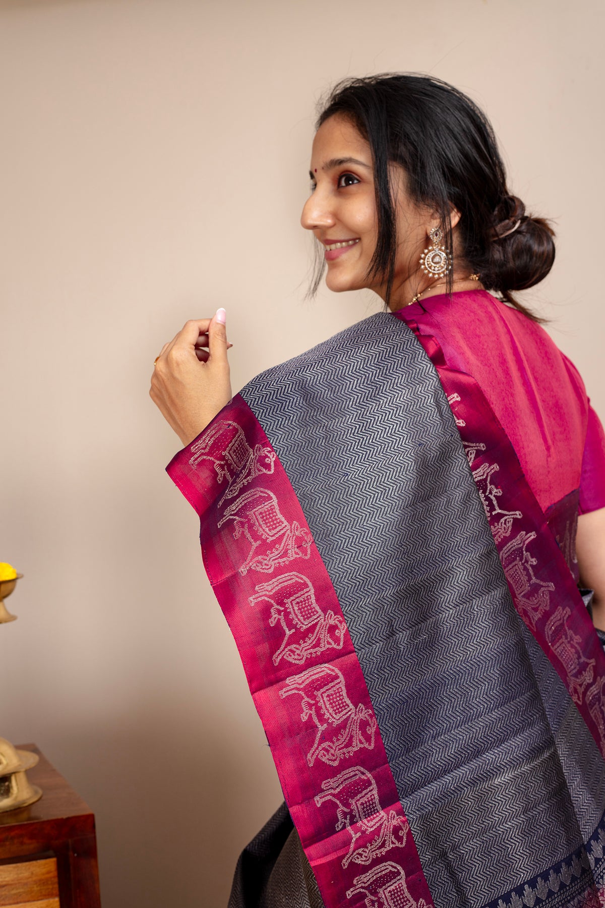 Kamadhenu - Lightweight silk saree