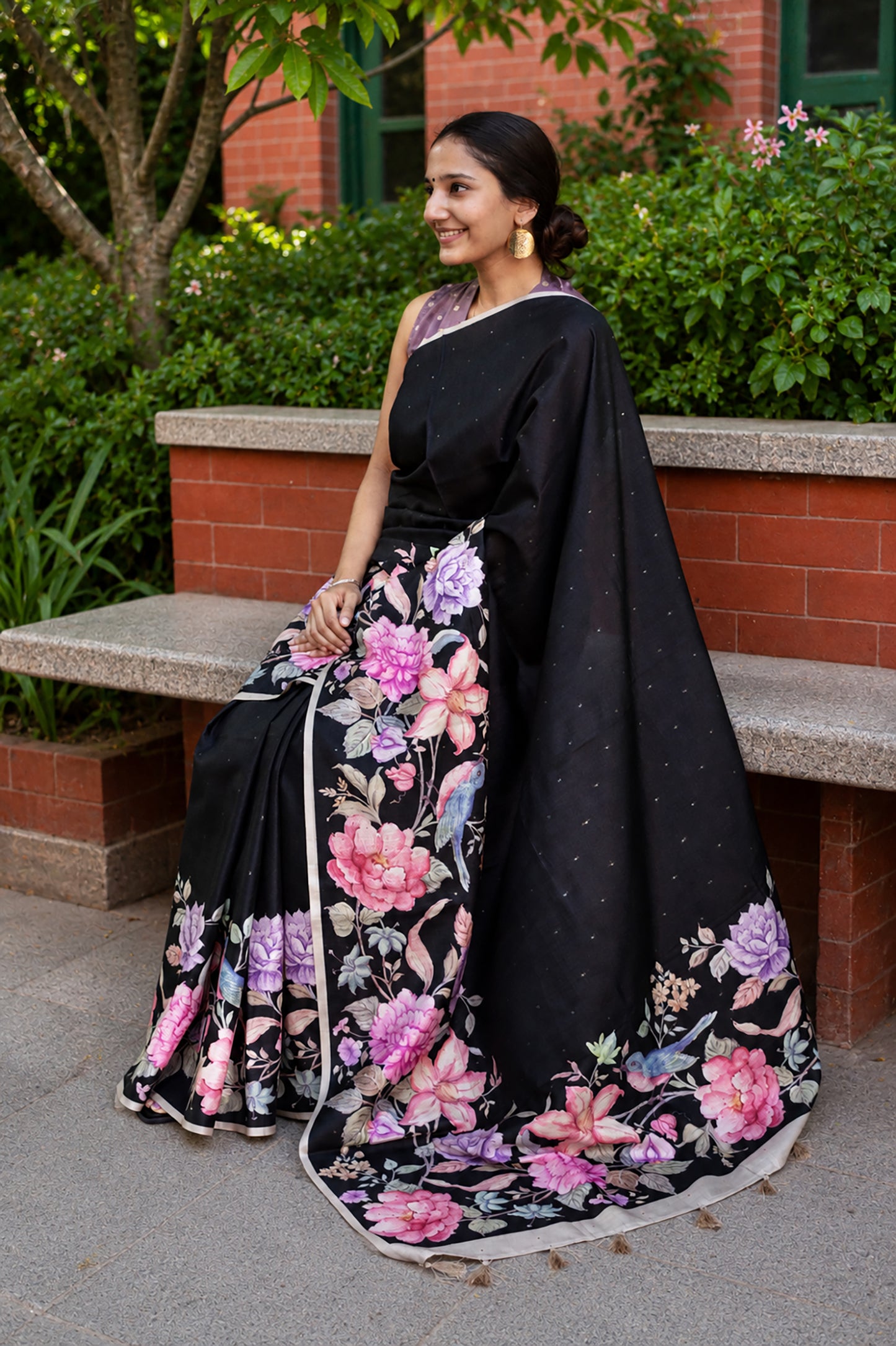 Tussar Silk | Flowers of Jaipur