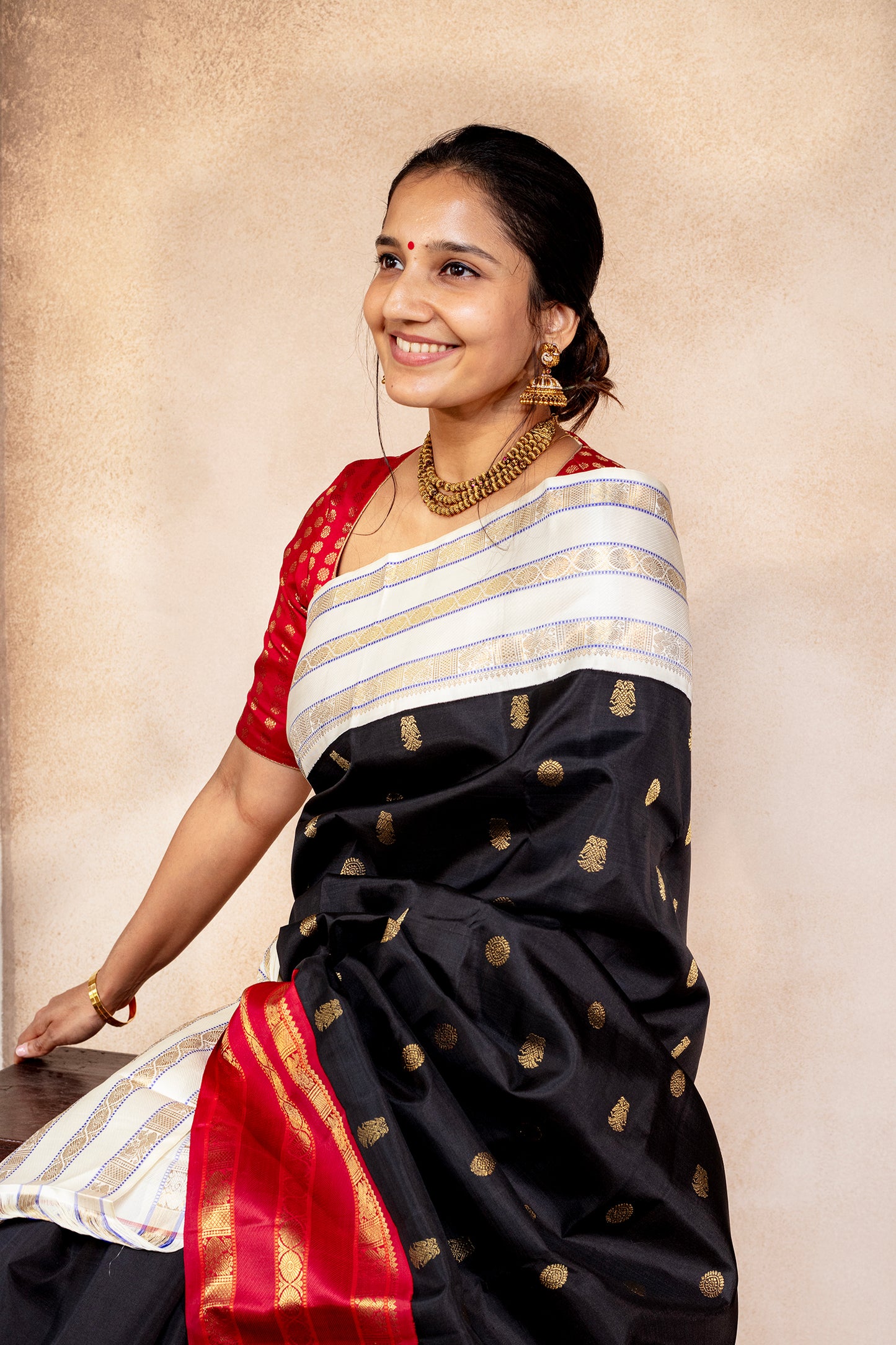 Bhramhotsavam - Kanjivaram silk saree