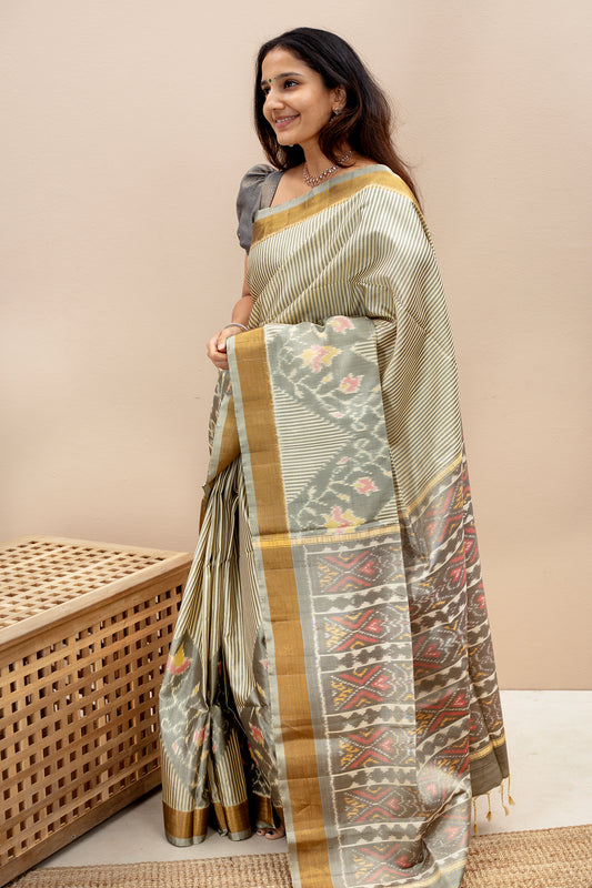 Omkara - Lightweight silk saree