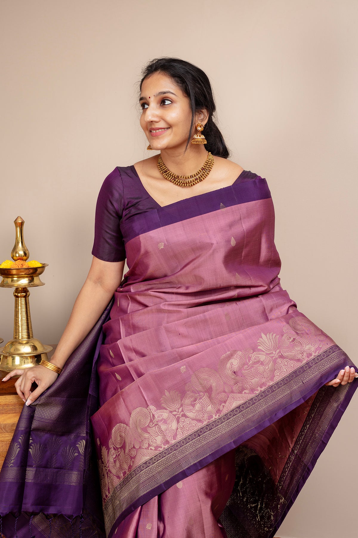 Airavatha - Lightweight silk saree