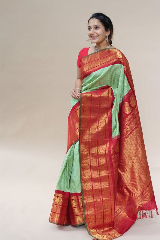 Vivaaha - Gadwal silk saree
