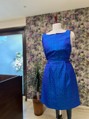 Sapphire Story Threadwork Dress