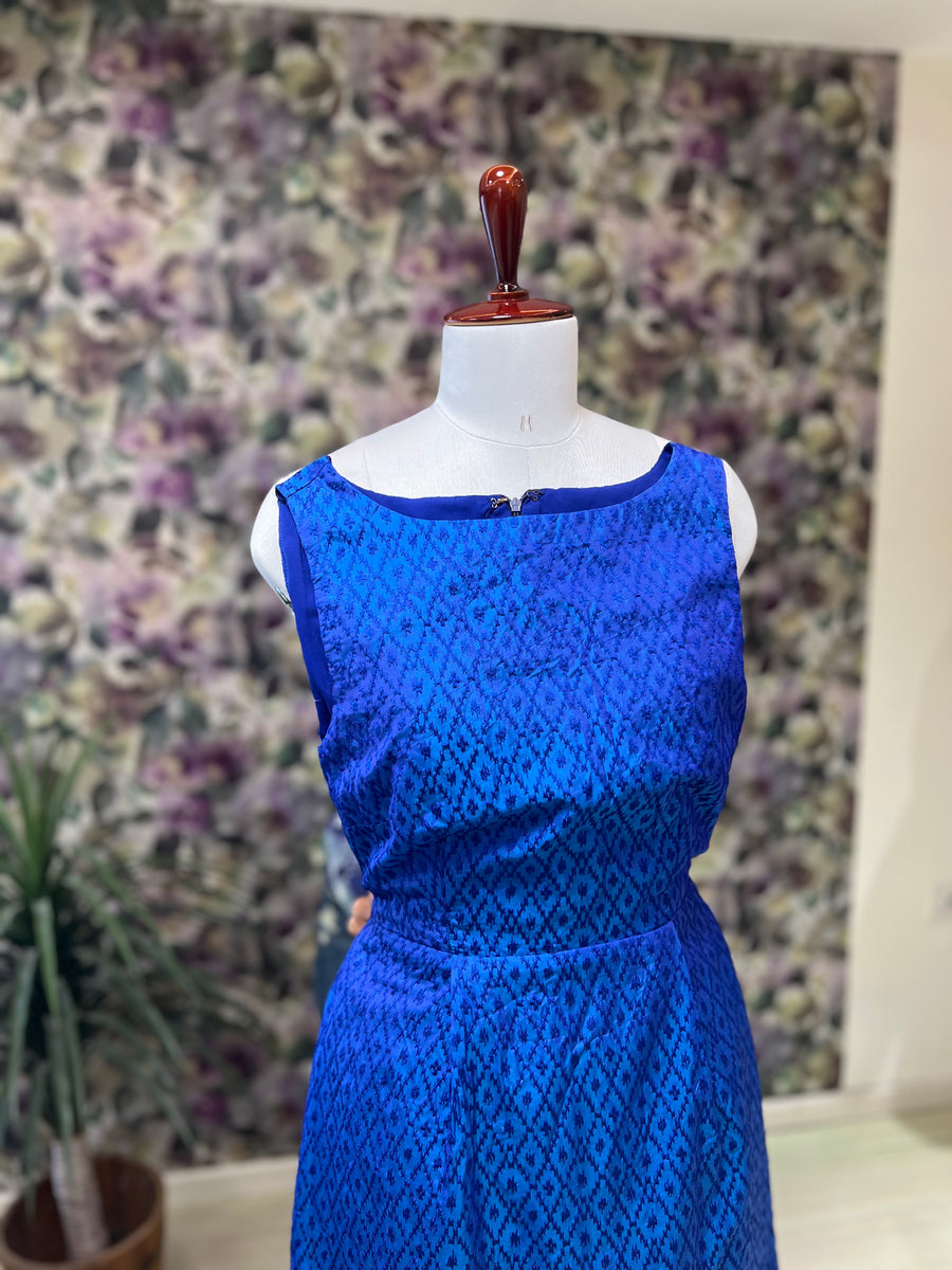 Sapphire Story Threadwork Dress