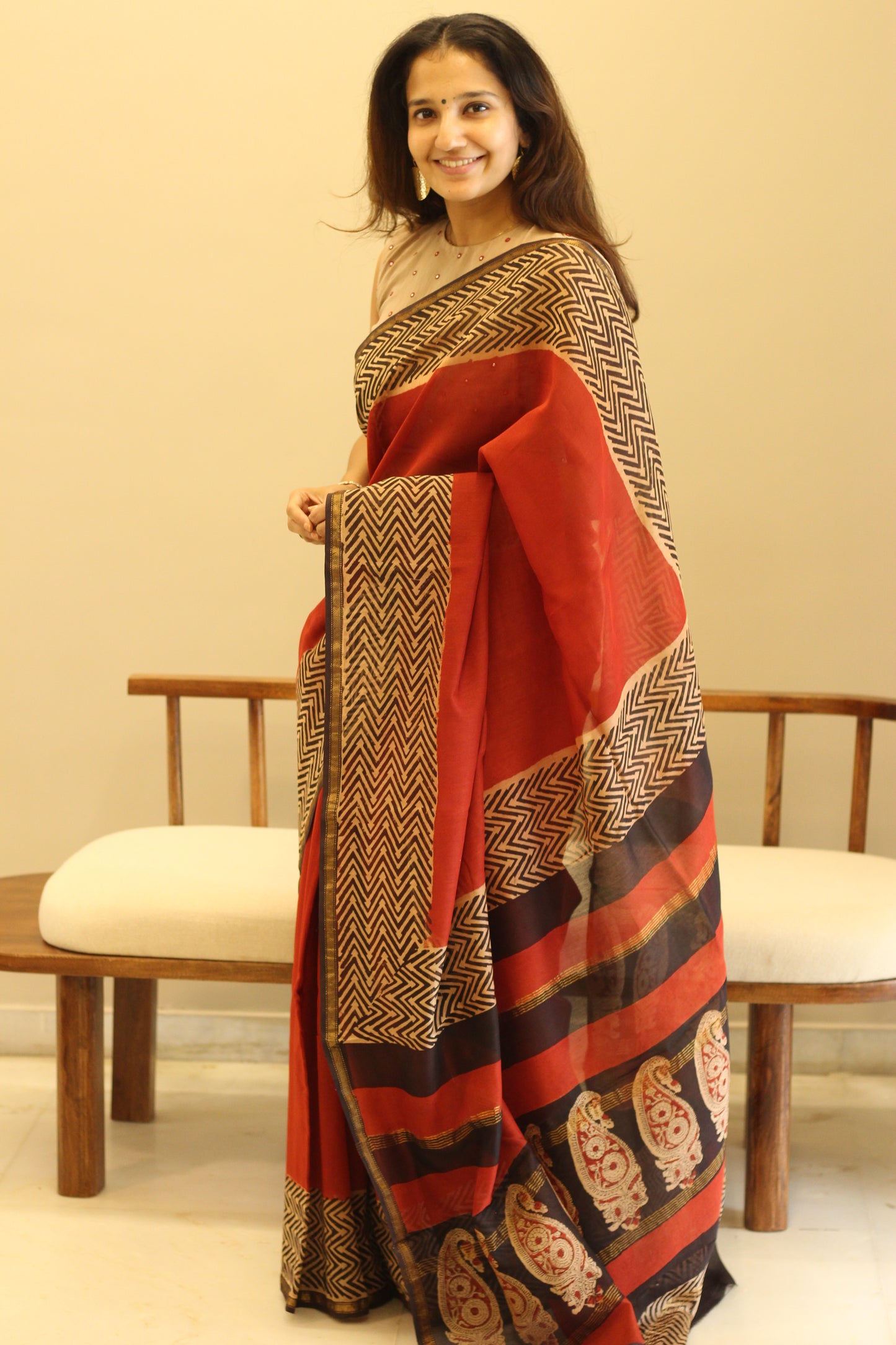 Maheswari | Crimson