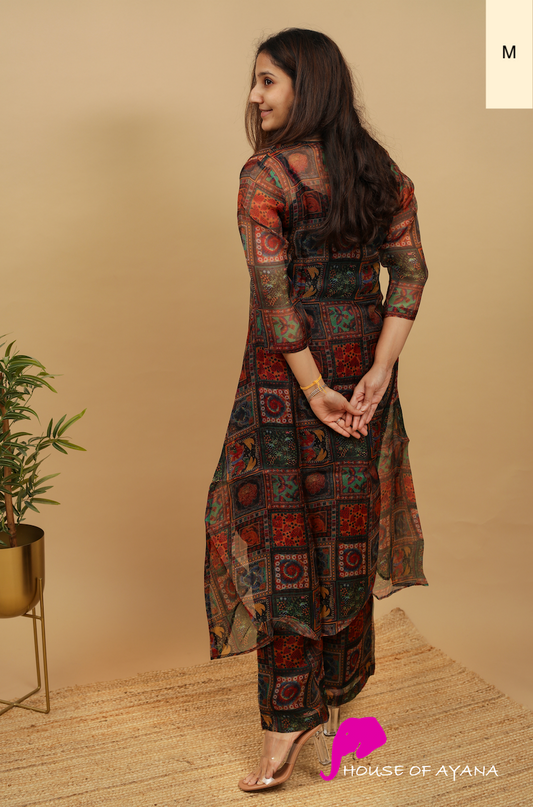 Black Fantasy Coord Set