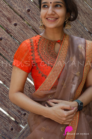 Meera Bai Embroidered Blouse