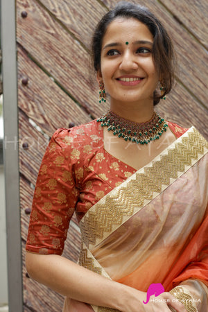 Parampara Brocade Silk Blouse