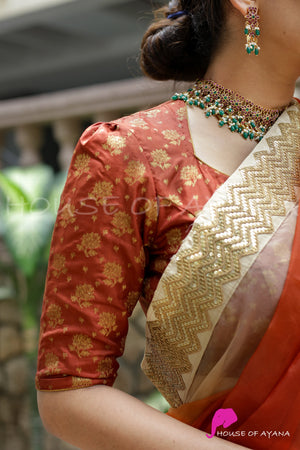 Parampara Brocade Silk Blouse