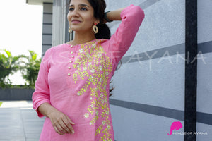 Central Park Linen Kurti