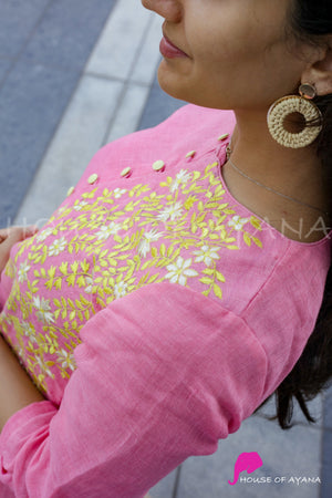 Central Park Linen Kurti
