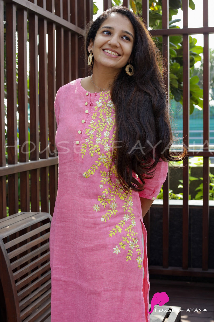 Central Park Linen Kurti