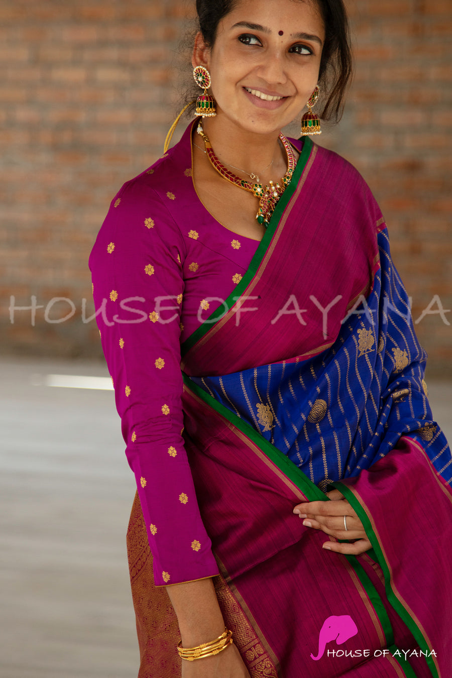 Hemanika Long Sleeved Blouse
